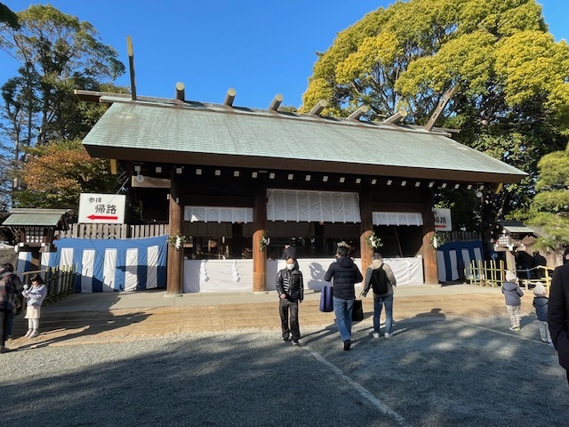 伊勢山皇大神宮へ参拝してきました。