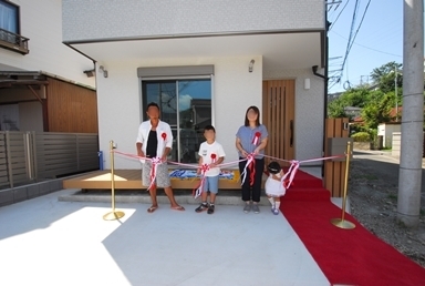 注文住宅お引き渡し式